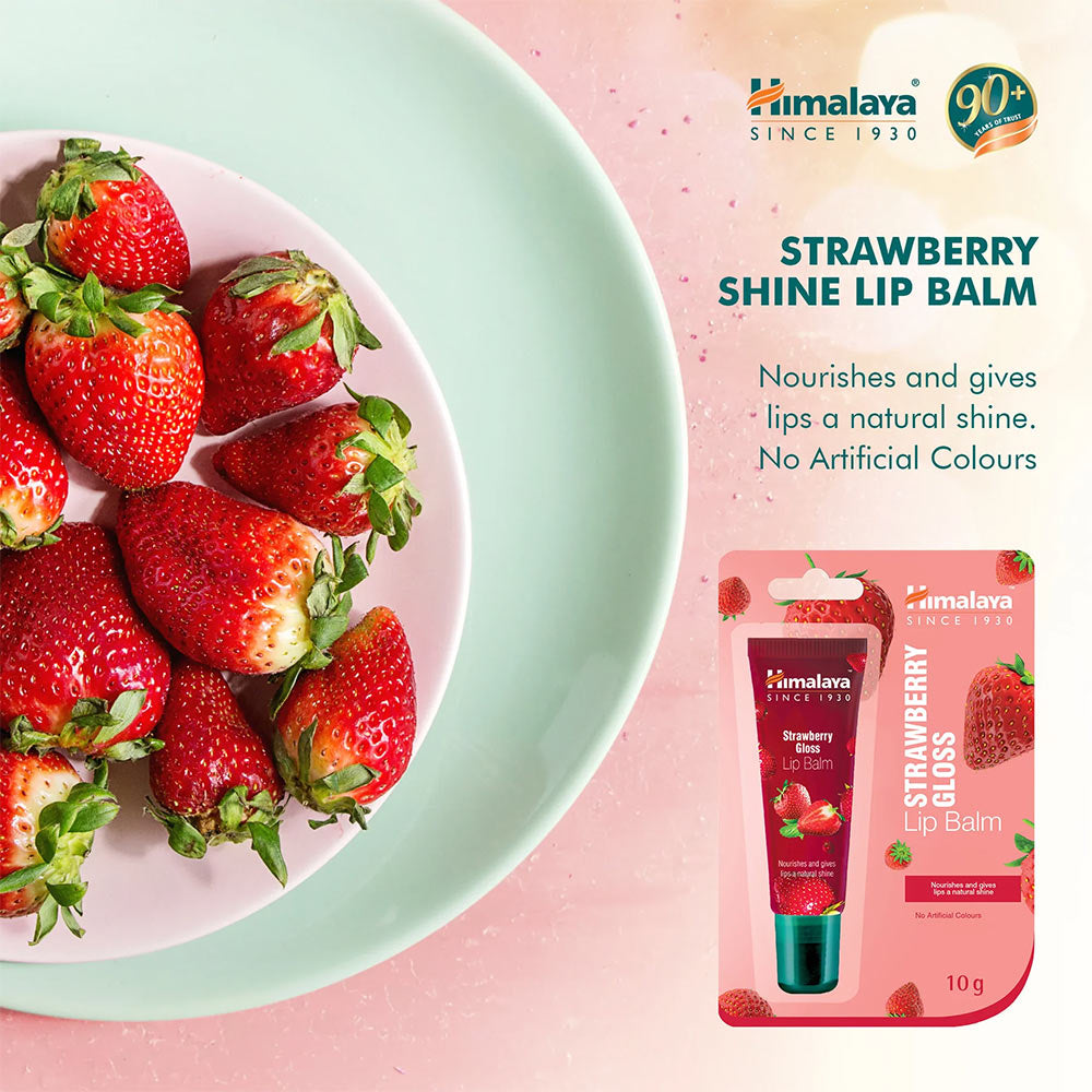 Himalaya Herbals Gloss Lip Balm öppen förpackning