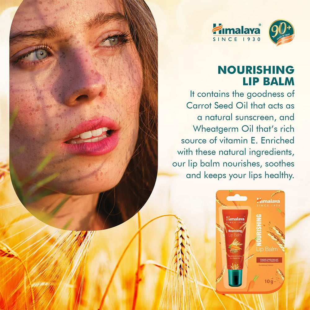 Himalaya Herbals Nourishing Lip Balm ingredienser