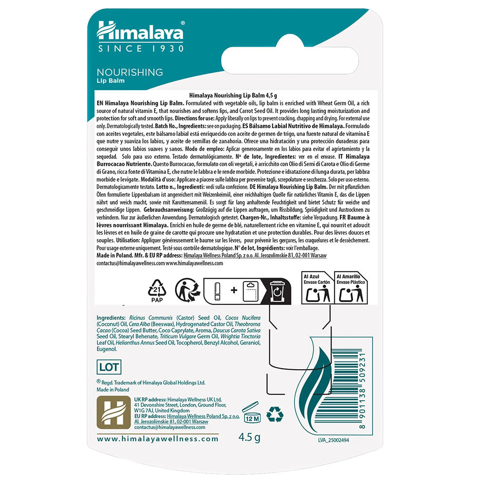 Himalaya - Nourishing Lip Balm - 4,5g