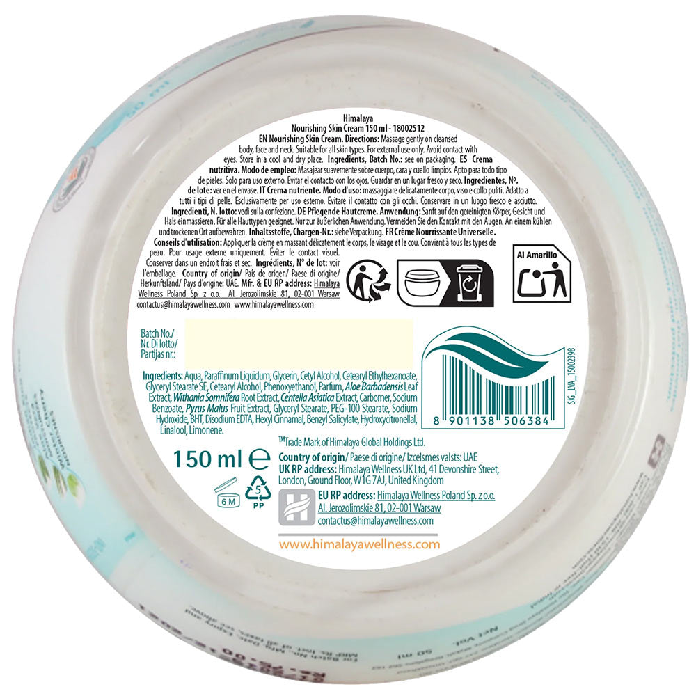 Himalaya Herbals - Nærende Hudcreme - 50ml