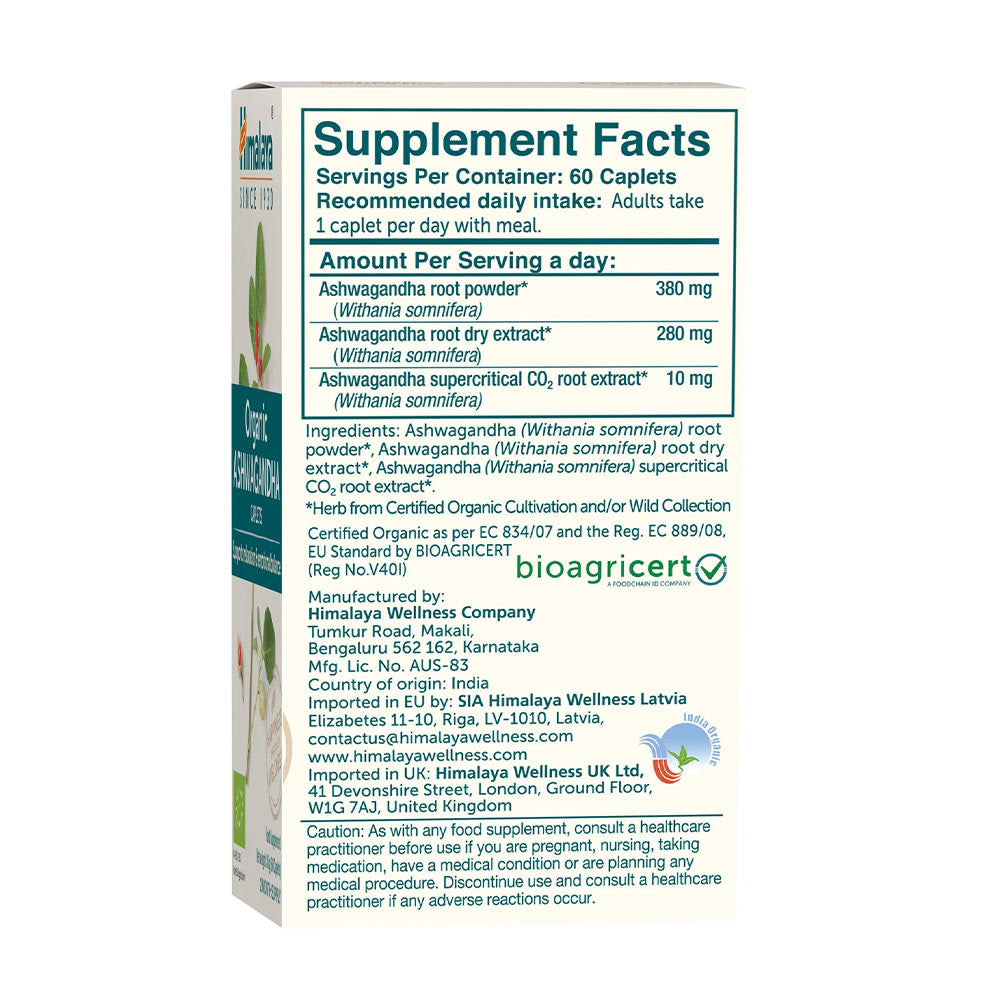 Himalaya - Ashwagandha - 60 Tabs