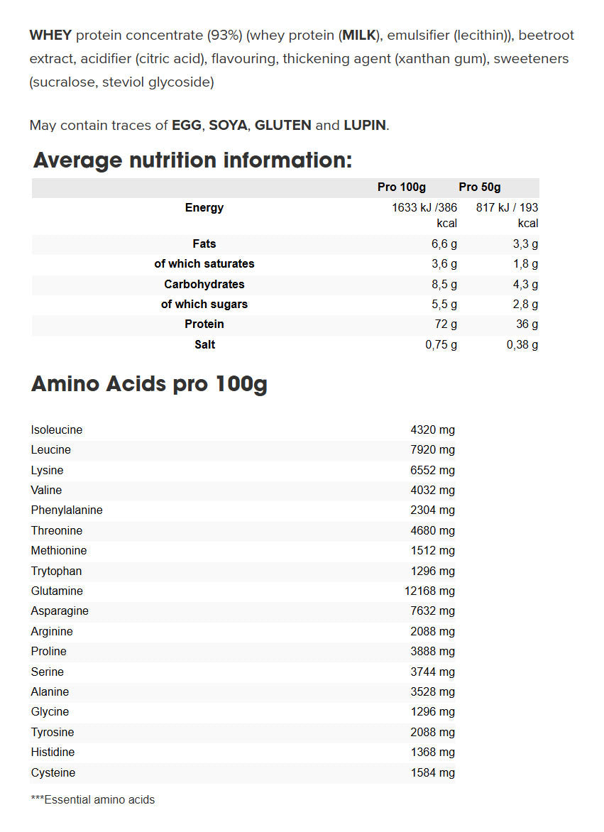 IronMaxx - 100% Whey Protein