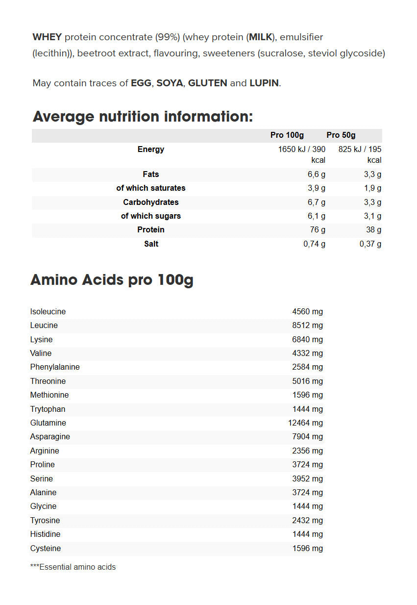 IronMaxx - 100% Whey Protein