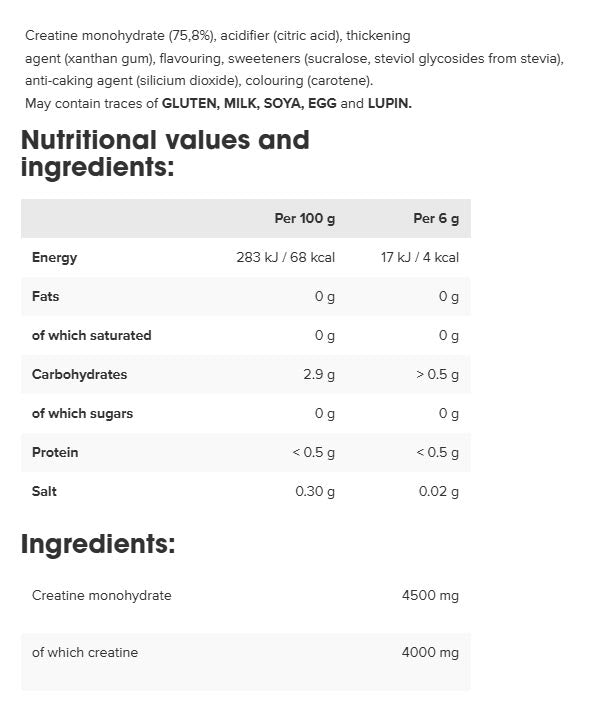 IronMaxx - Cherry - 500g