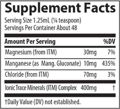 Trace Minerals - Ionic Manganese