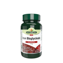 Natures Aid - Iron Bisglycinate - 90 Tabs
