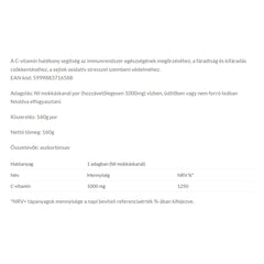 Jutavit - Ascorbic Acid 100% - 160 g