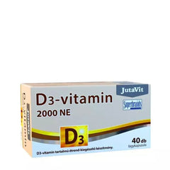 Jutavit - D3-Vitamin 2000 Ne - 40 Db (40 Sgels/Lágykapsúla)