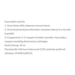 Jutavit - Øjenklinik Øjendråber Til Tørre Øjne - 10ml