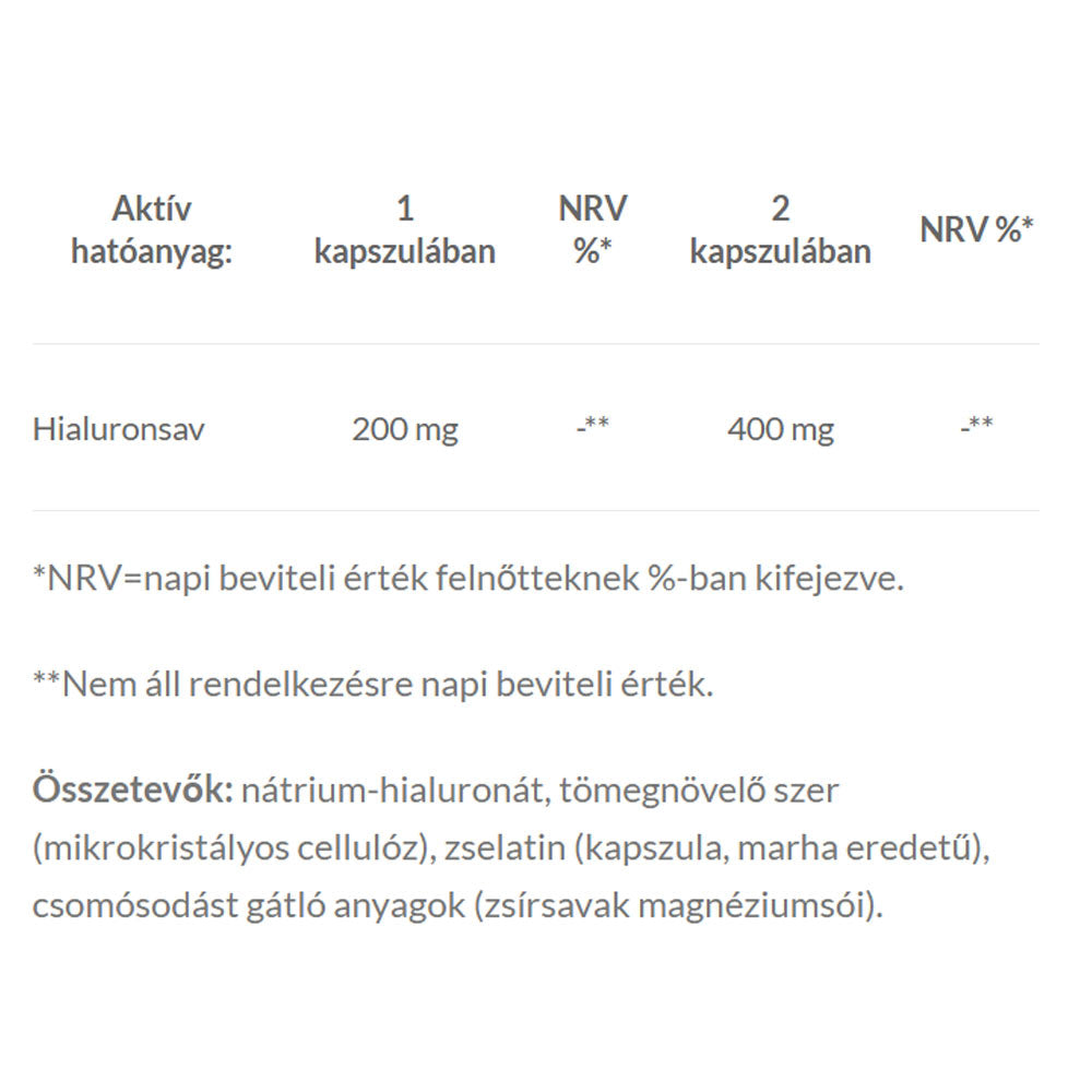 JutaVit - Hyaluronic Acid Forte