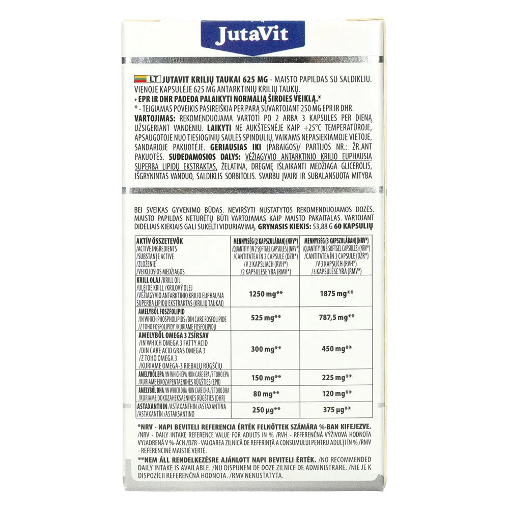 Jutavit - Krill Caps - 60 Sgels