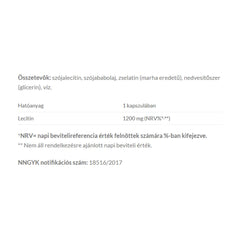 JutaVit Omega-3 & Vitamin E baksida näringsfakta