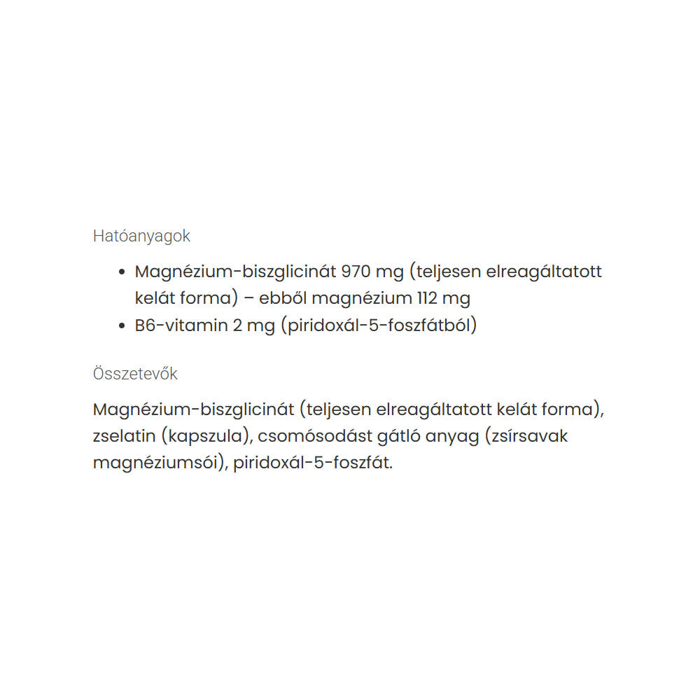 Jutavit - Magnesium Bisglycinate Forte - 100 Capsules