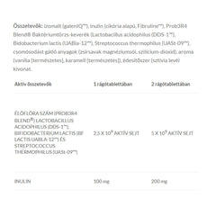 Probiotic Kids + Inulin baksida näringsfakta