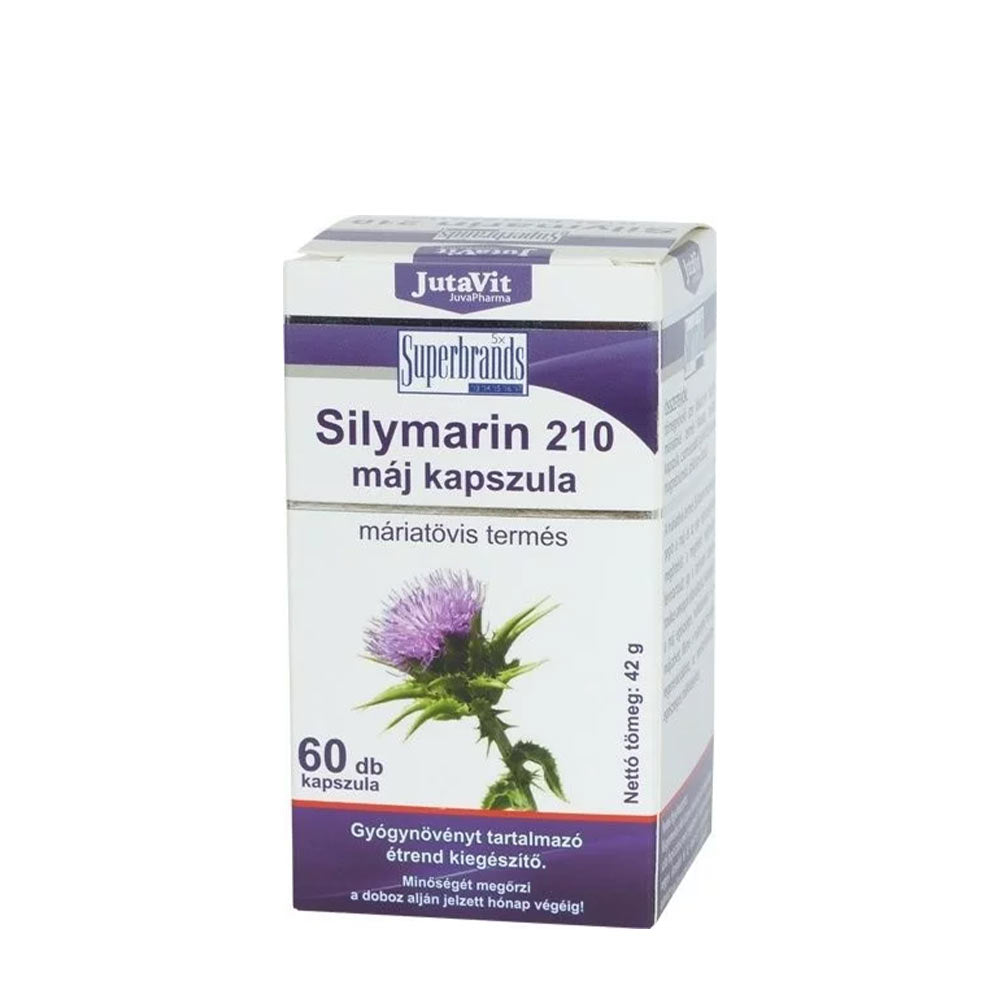 Silymarin 210 Leverstöd – 60 kapslar framsida