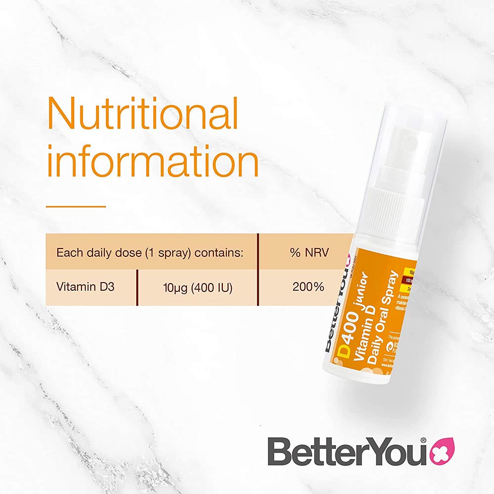 Better You - Dlux Junior Daily Vitamin D Oral Spray - 15ml