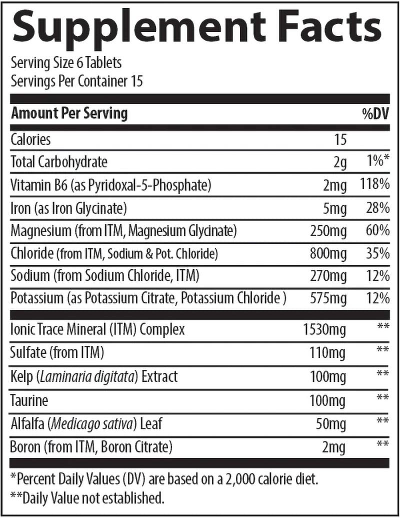 Keto Elektrolyt Tabletter framsida