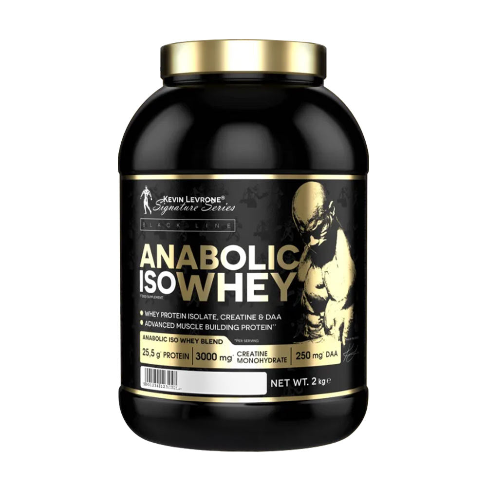 Kevin Levrone Anabolic Iso Whey baksida näringsfakta