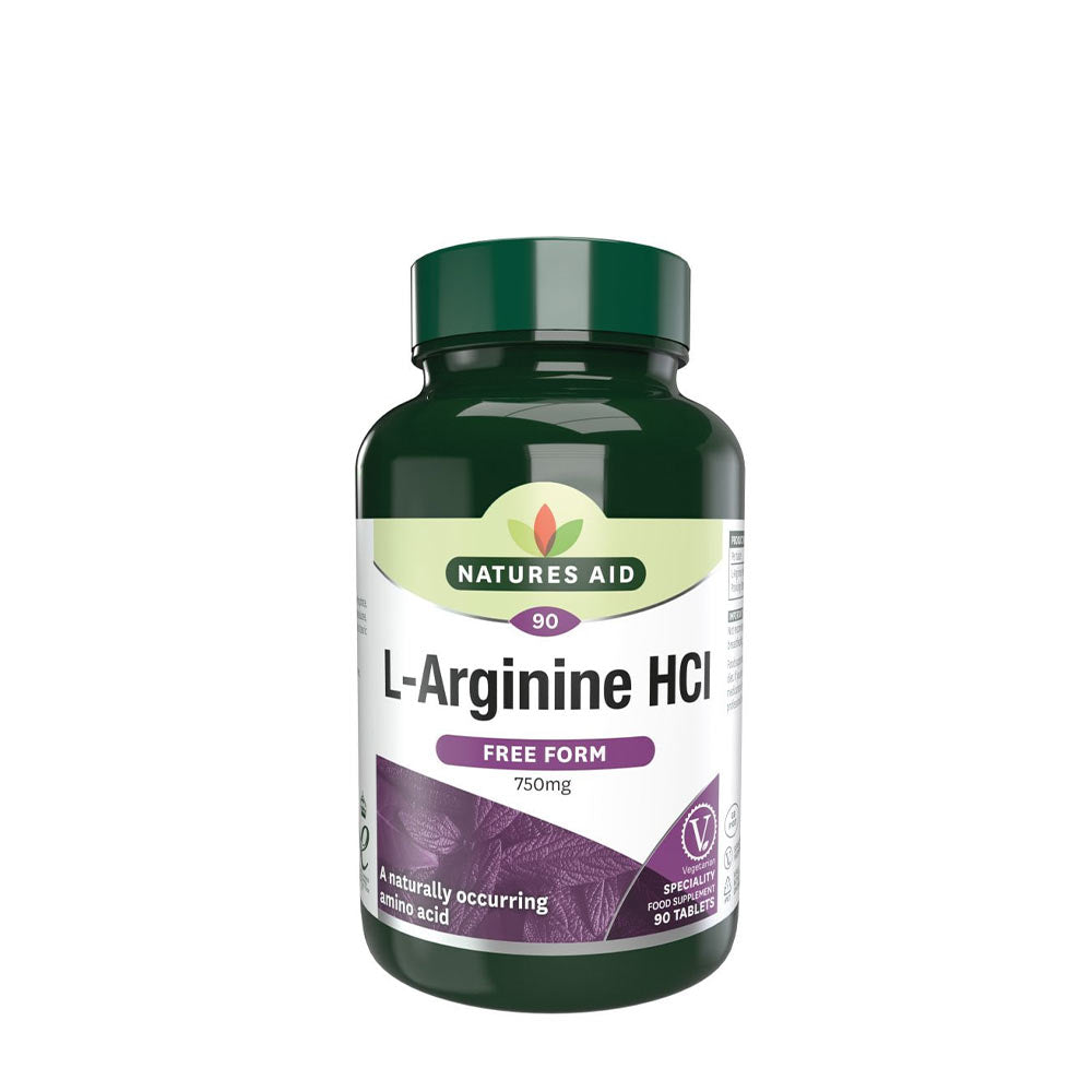 L-Arginine HCL ingredienser & etikett