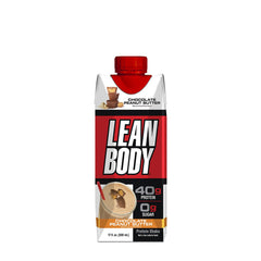 Lean Body - Labrada - Valmis Juotava Proteiinijuoma Suklaa Maapähkinävoi 500ml