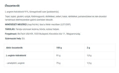 Biotechusa - L-Arginine - 300g