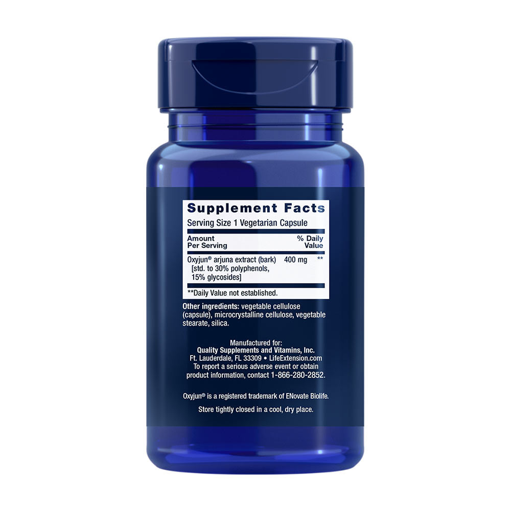 Cardio Peak – Hagtorn & Arjuna ingredienser & etikett
