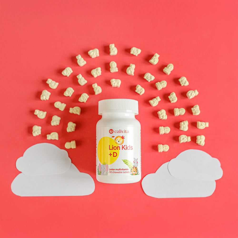 Calivita - Lion Kids +D - 90 Gummies