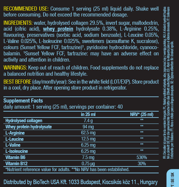 BioTechUSA - Liquid Amino - Amino Acid Complex