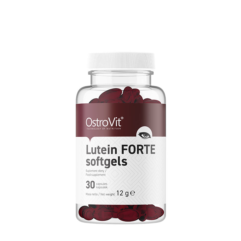 Lutein Forte – Ögonhälsa baksida näringsfakta