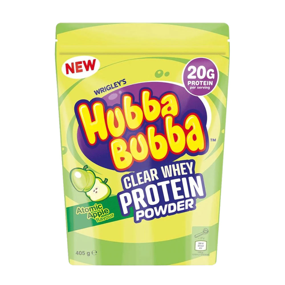 Wrigley's Hubba Bubba Clear Whey Protein Powder näringsfakta