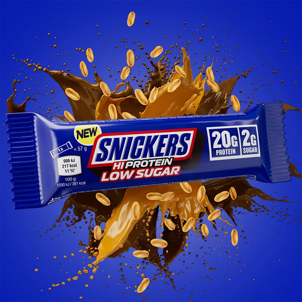 Mars - (Snickers) - Hiprotein Low Sugar Bar