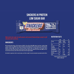 Mars - (Snickers) - Hiprotein Low Sugar Bar