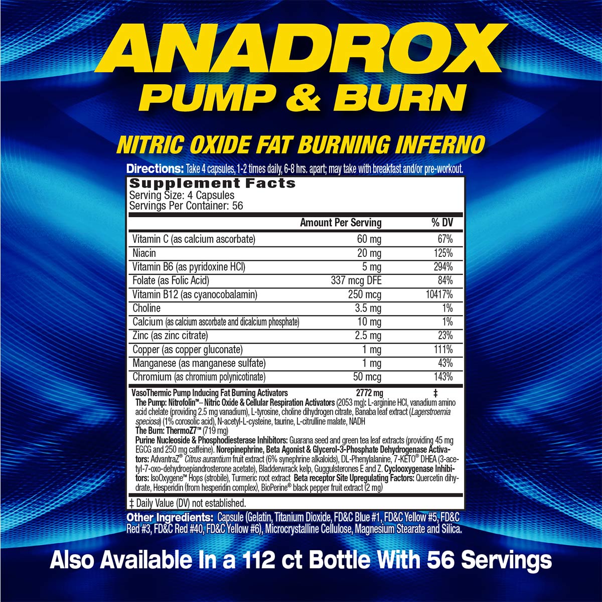 MHP - Pump & Burn - Pre-Workout Formula