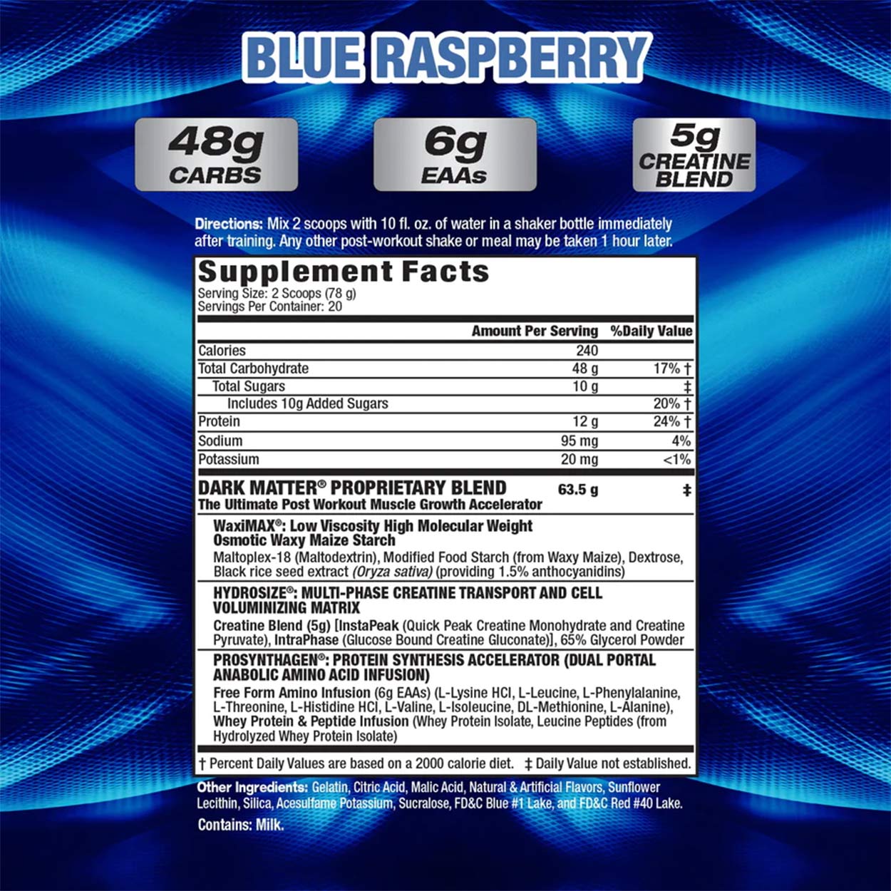 MHP - Blue Raspberry - 1.56kg
