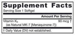 Jarrow Formulas - Vitamin K2 MK-7