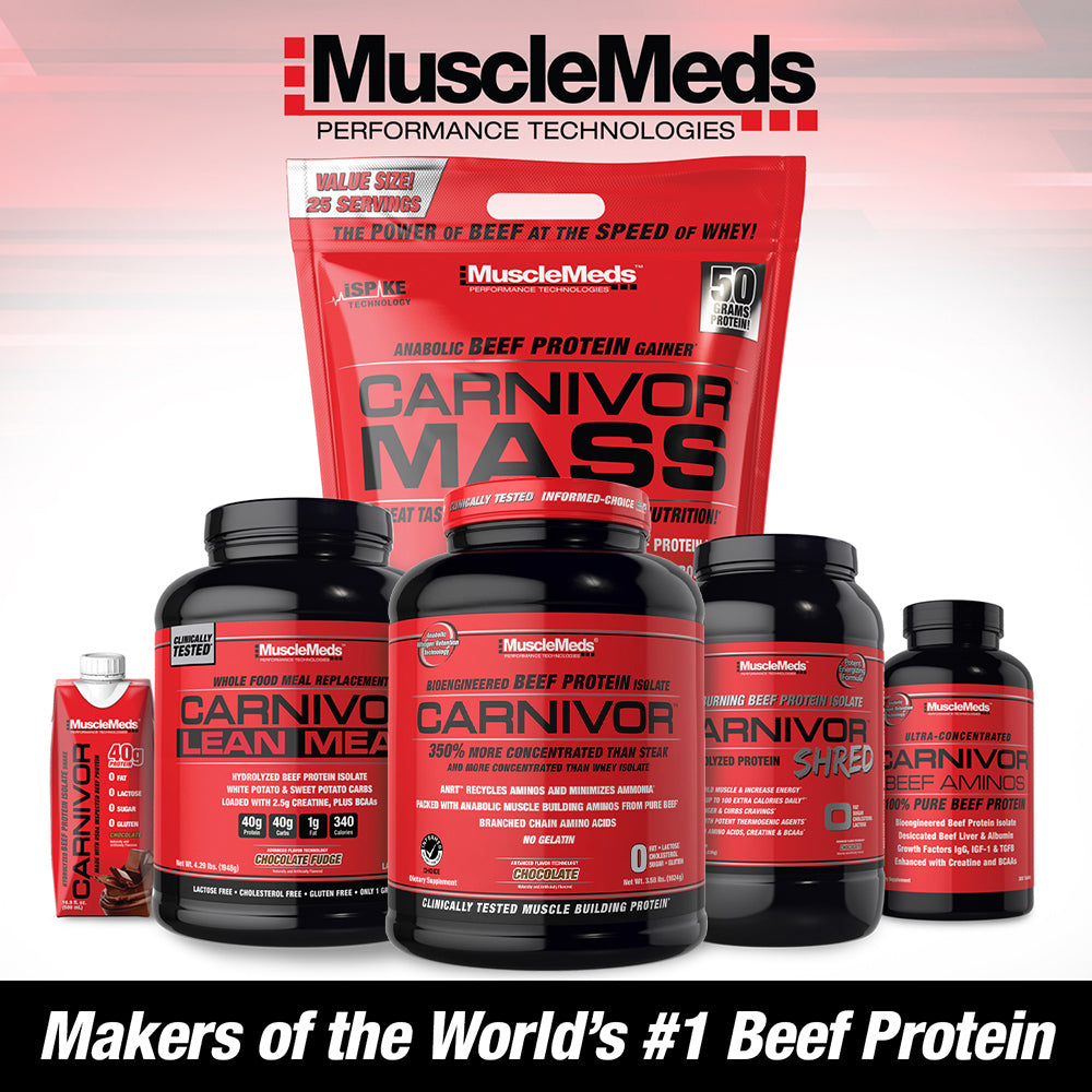 Carnivor Protein Pulver öppen burk produktdetalj