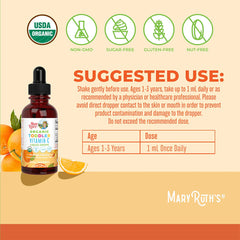 MaryRuth's - Organic Toddler Vitamin C Liquid Drops - Orange Vanilla - 30ml
