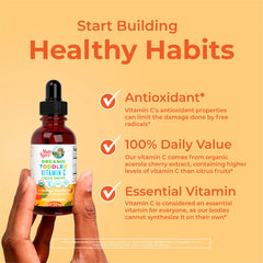 MaryRuth's - Organic Toddler Vitamin C Liquid Drops - Orange Vanilla - 30ml