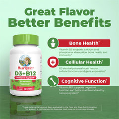 MaryRuth's - Mary Ruth's - D3 + B12 Gummies