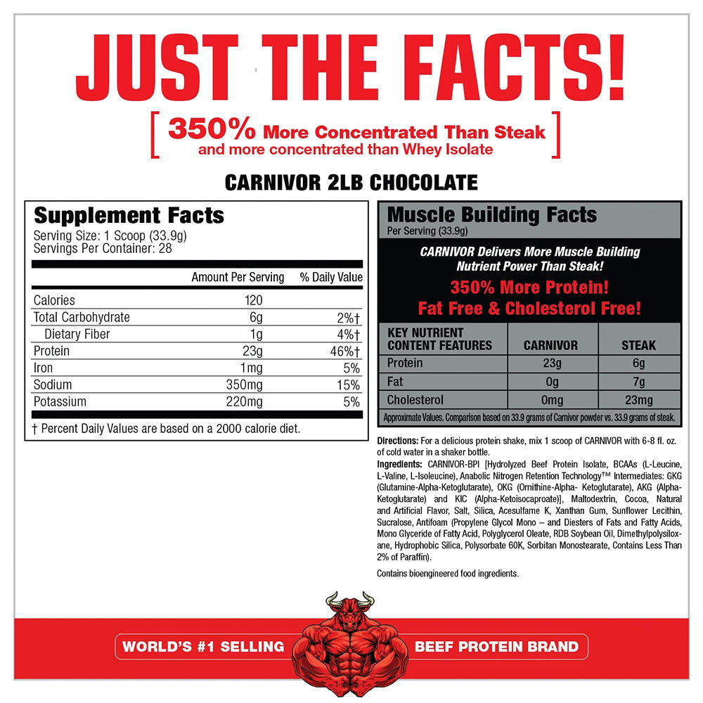 MuscleMeds - Carnivor™ 100% Beef Protein