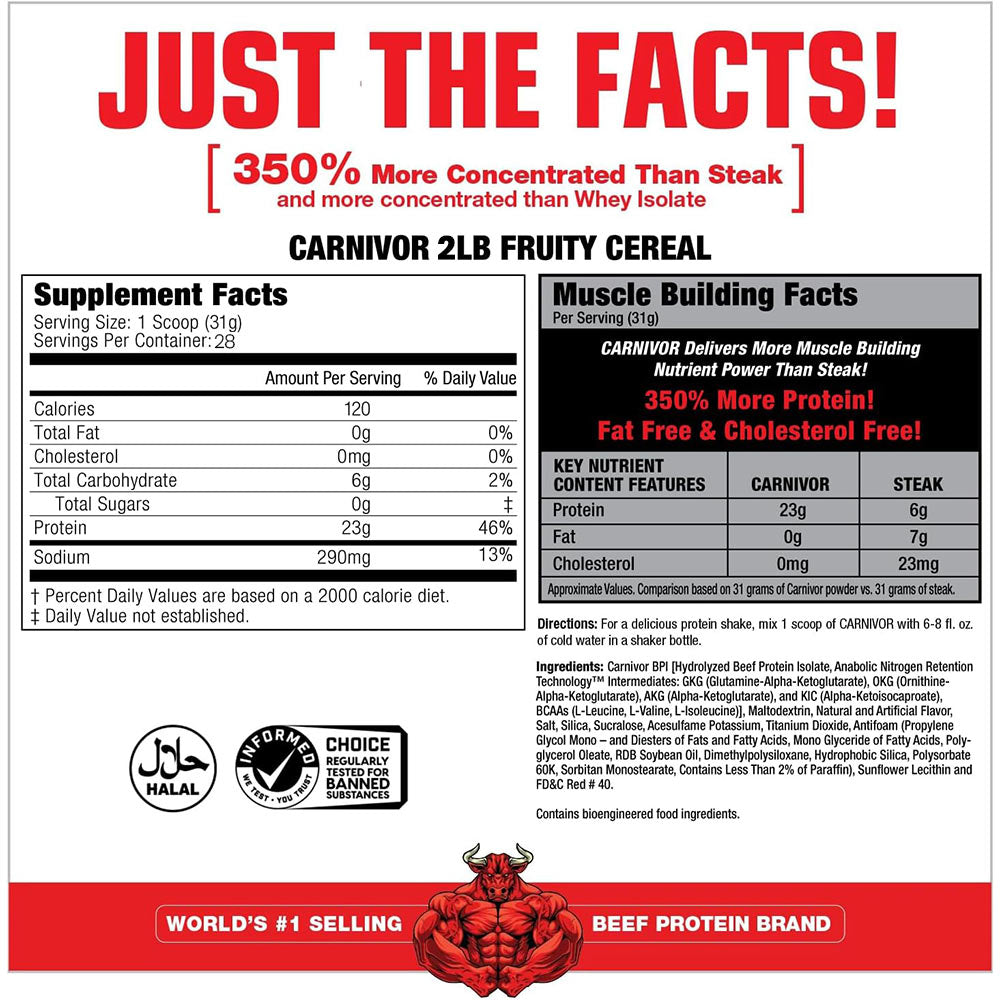 MuscleMeds - Carnivor™ 100% Beef Protein