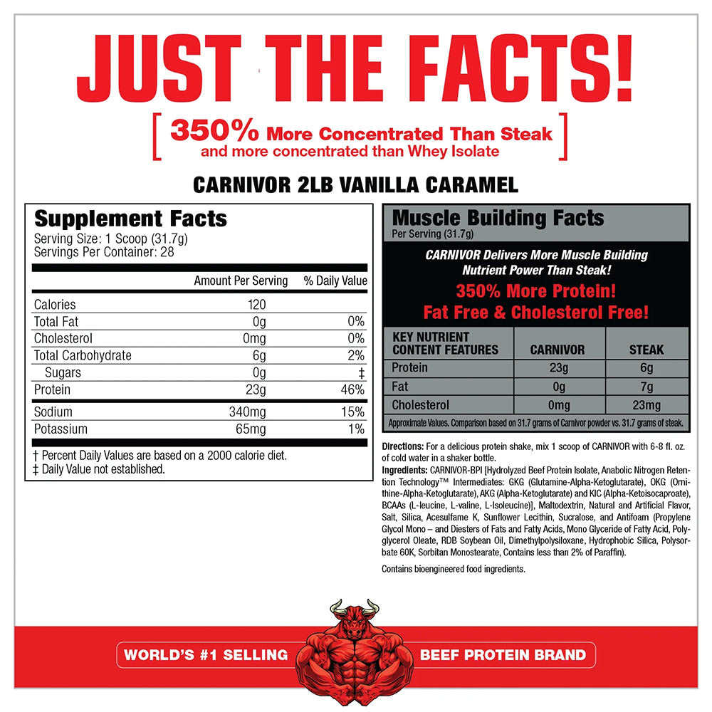 MuscleMeds - Carnivor™ 100% Beef Protein