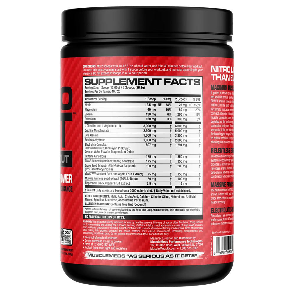 MuscleMeds - Cherry Lime - 550g