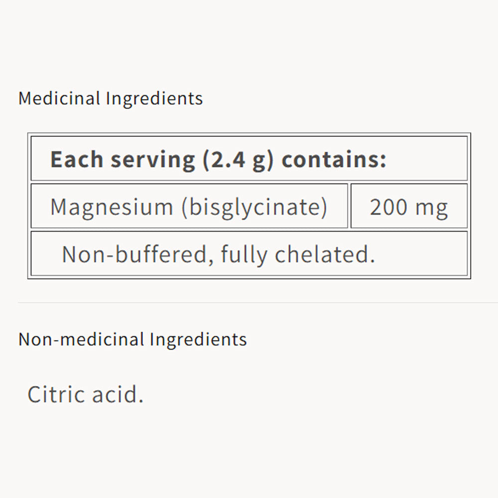 Natural Factors - Magnesium Bisglycinate