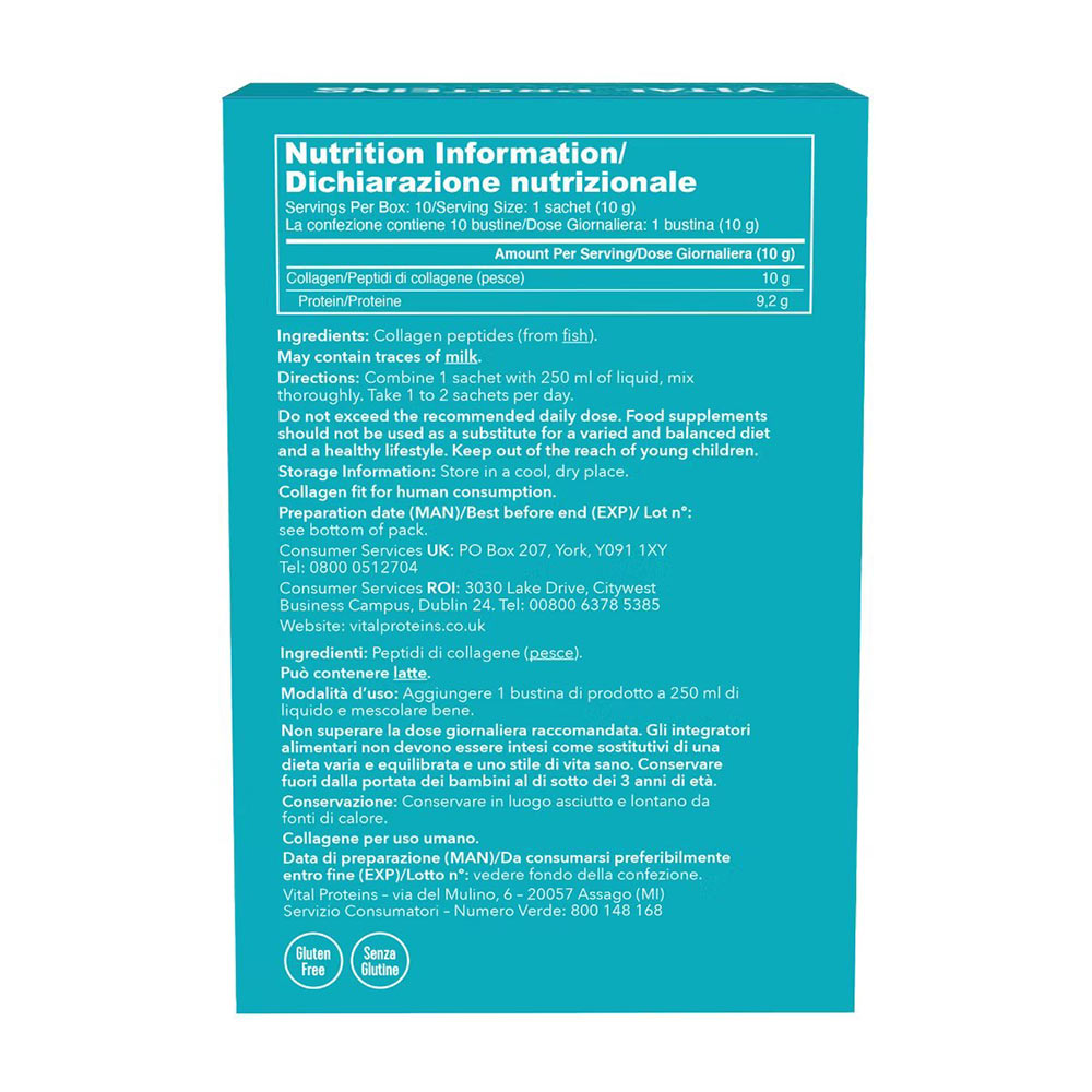 Vital Proteins - Unflavored - 10 x 10g
