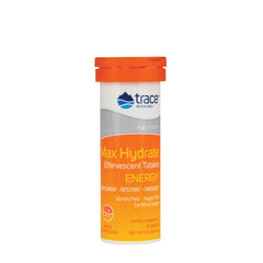 Trace Minerals - Max-Hydrate Energy - Orange - 10 Tabs