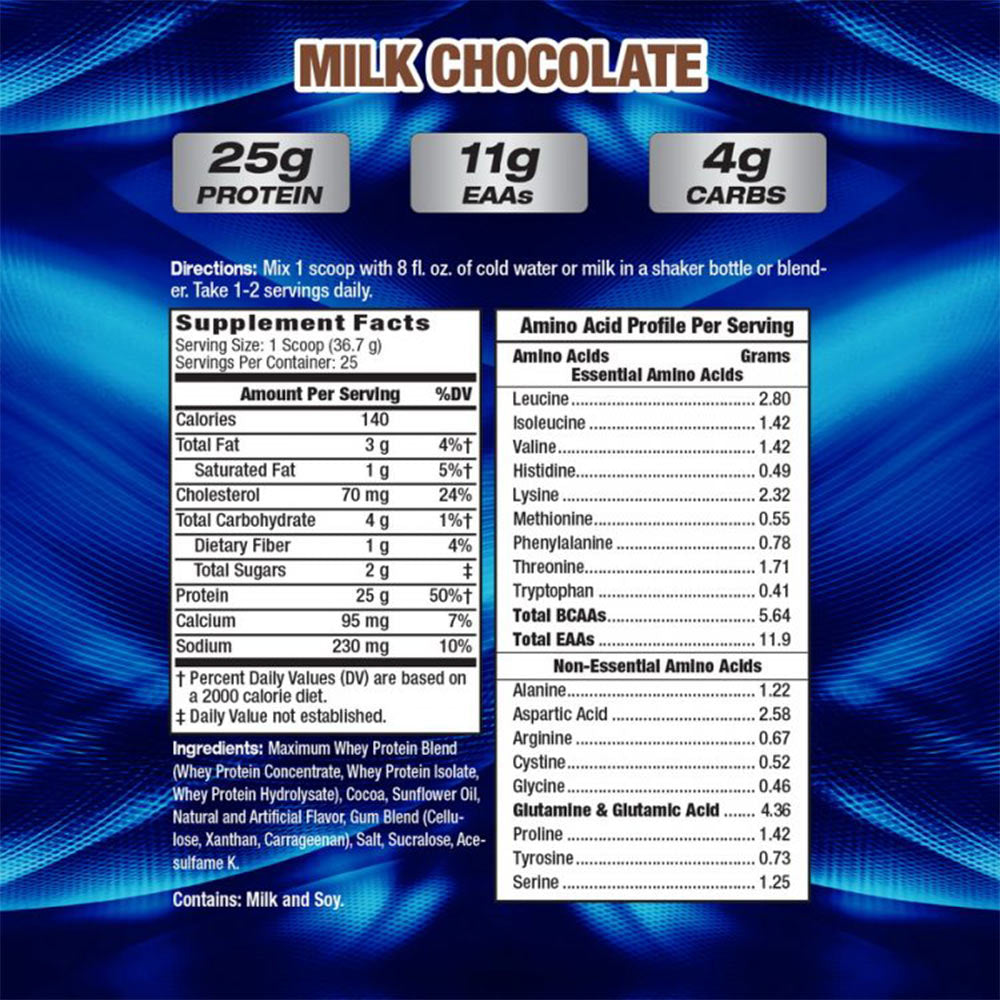 MHP - Milk Chocolate - 62 Servings - 2275g