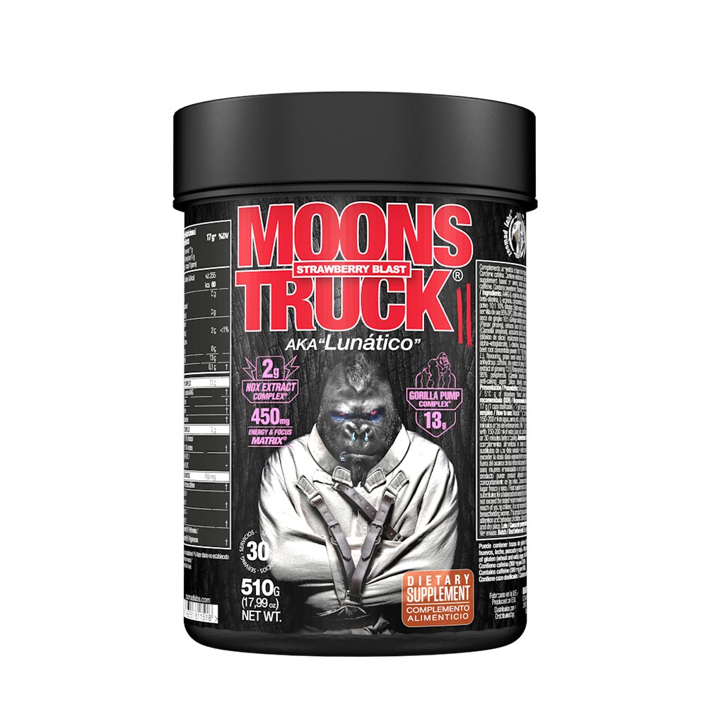 Moons Truck Pre-Workout framsida
