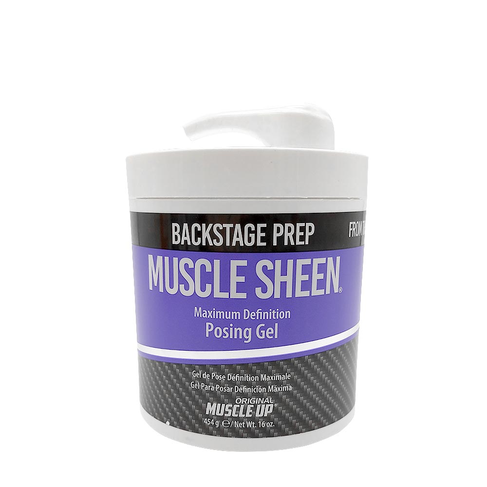 Pro Tan Muscle Sheen öppen förpackning gel