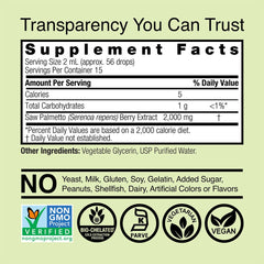 Nature's Answer - Saw Palmetto Extract, 2000mg - 30ml.